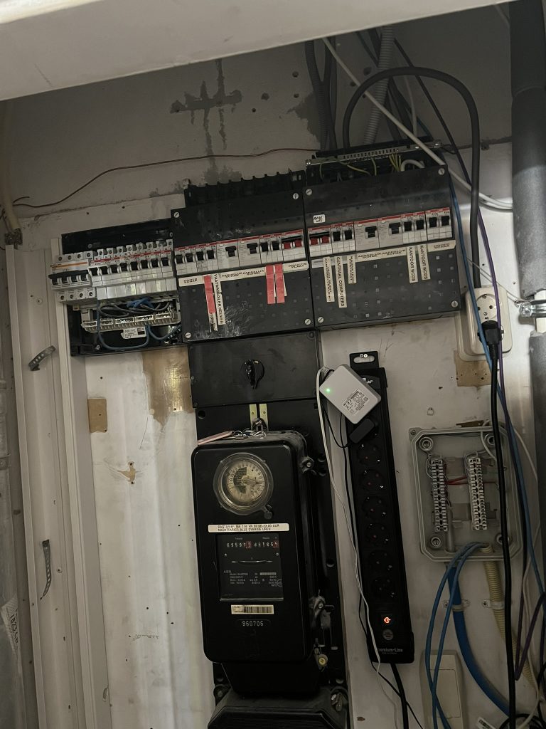 oude meterkast opname oude meterkast opname